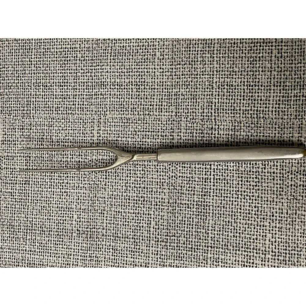Gerber Presentation Siegfried Stainless Carving Fork USA 10 7/8” Vintage